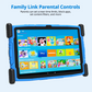 10" Kids Tablet Bundle,Android 13 Tablet for Kid,4GB RAM 64GB ROM 6000mAh, HD Touch Screen, Parental Control, Kid-Proof Case, Bluetooth, Wifi,Dual Camera,Android Tablet,Blue