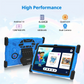 10" Kids Tablet Bundle,Android 13 Tablet for Kid,4GB RAM 64GB ROM 6000mAh, HD Touch Screen, Parental Control, Kid-Proof Case, Bluetooth, Wifi,Dual Camera,Android Tablet,Blue