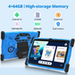 Antemper 10 inch kids tablet with Android 13, 8GB RAM 64GB ROM 6000mAh, HD Touch Screen, Parental Control, Kid-Proof Case, Bluetooth, Wifi (Blue)