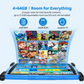 Antemper 10 inch kids tablet with Android 13, 4GB RAM 64GB ROM 6000mAh, HD Touch Screen, Parental Control, Kid-Proof Case, Bluetooth, Wifi (Blue)