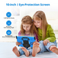 Antemper 10 inch kids tablet with Android 13, 8GB RAM 64GB ROM 6000mAh, HD Touch Screen, Parental Control, Kid-Proof Case, Bluetooth, Wifi (Blue)