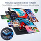 Android 16 Tablets 10 inch Tablet,30GB RAM 256GB ROM 2TB TF, MTK6769 Octa-Core AI Tableta,5G Wifi,Touch Screen,GPS,WiFi,Dual Camera,BT 5.0,7000mAh Battery,Electronics Tablets with Keyboard