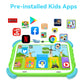 Antemper Kids Tablet for Toddlers,Kids 7 inch Tablets,16GB Wifi Dual Camera,Children’s Learning Tablet,Android 9,Tablet with Leather Case,Google Play Store,Youtube,Netflix,Blue