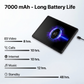 Android 16 Tablets 10 inch Tablet,30GB RAM 256GB ROM 2TB TF, MTK6769 Octa-Core AI Tableta,5G Wifi,Touch Screen,GPS,WiFi,Dual Camera,BT 5.0,7000mAh Battery,Electronics Tablets with Keyboard