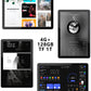 Suminoc 2 In 1 10.1" Tablet Android 12 Tablet 5G Wifi Tablet with Keyboard Octa-Core 4GB Ram 128GB ROM/1TB Expand 1280x800 HD Screen Bluetooth 5.0 Gray