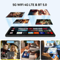 Tablet 11 inch Android 15 Tablet, 2025 Latest Update 128GB ROM 16GB RAM, 4G LTE Tableta, 5G WiFi+Cellular, Octa-Core MTK8786, 21MP Dual Camera,1TB Expand, Incell FHD Screen, T-Mobile SIM Card Support