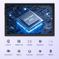 Antemper 10 inch 2024 Latest Android 14 Electronics Tablet, 2 in 1 Tablet With Keyboard And Mouse, 1280 * 800 FHD Display, Octa Core, 8GB RAM+128GB ROM, 7000mAh, 5MP+13MP Camera