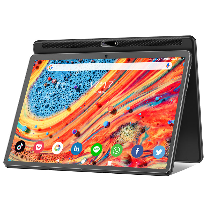 𝟮𝟬𝟮𝟒 𝗟𝐚𝐭𝐞𝐬𝐭 Tablet 10.1 Octa-Core Android 11 Tablet, 64GB  Storage Tablet with Keyboard, Stylus Pen, Dual 13MP+5MP Camera, WiFi,  Bluetooth, GPS, 512GB